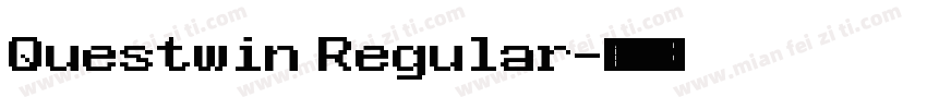 Questwin Regular字体转换